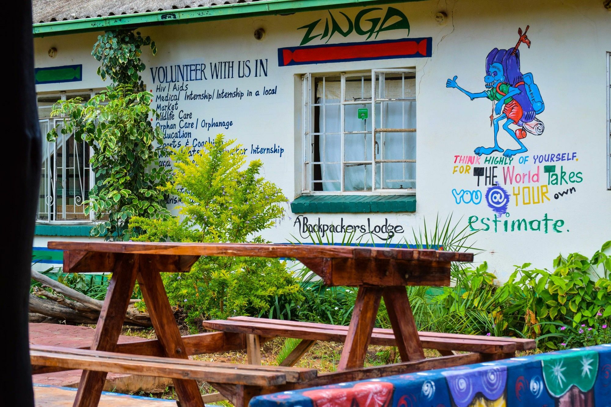 Hotel Zinga Backpackers Livingstone Exterior foto